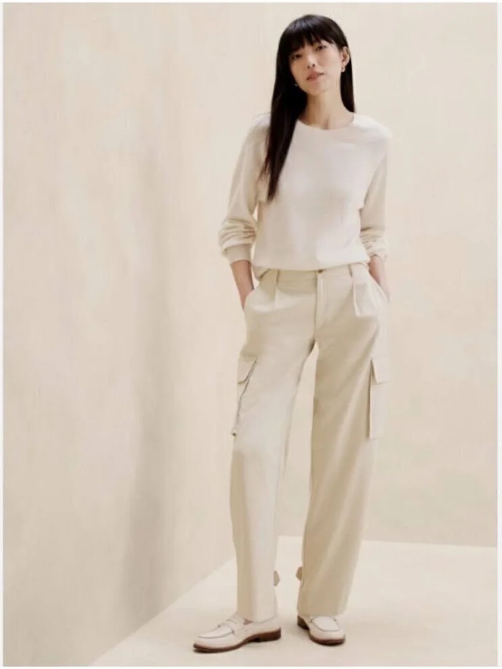 Banana Republic Twill Cargo Pant
